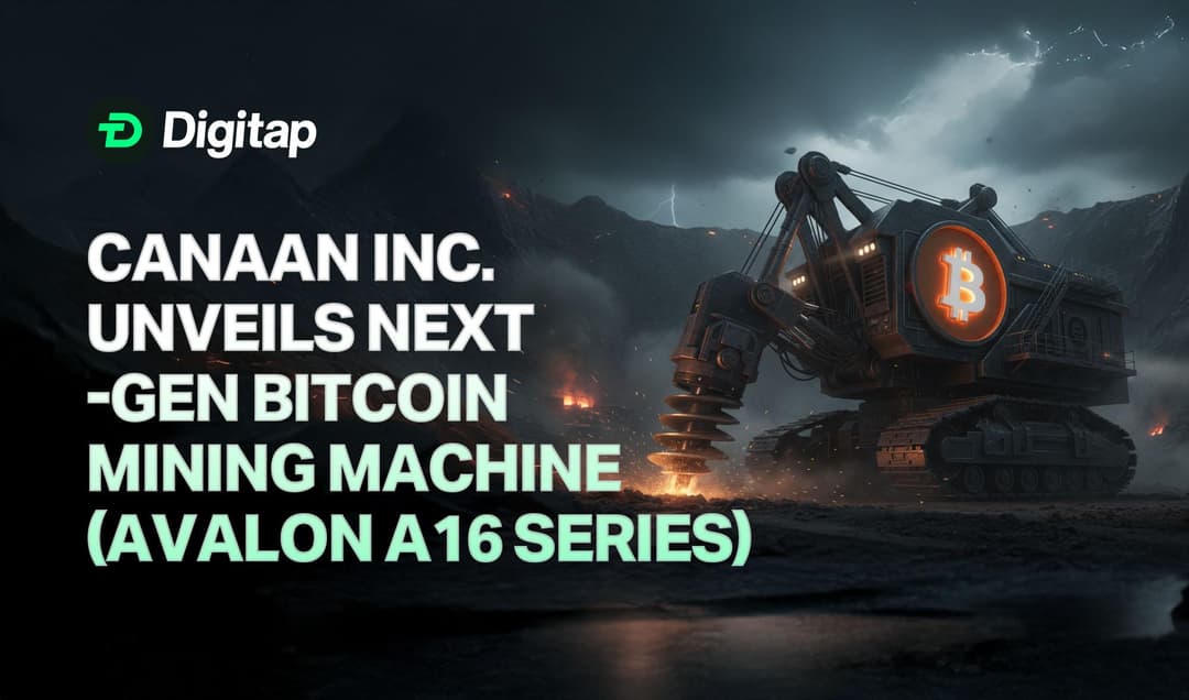 Canaan Unveils Next-Gen Bitcoin Mining Machine Avalon A16 Series