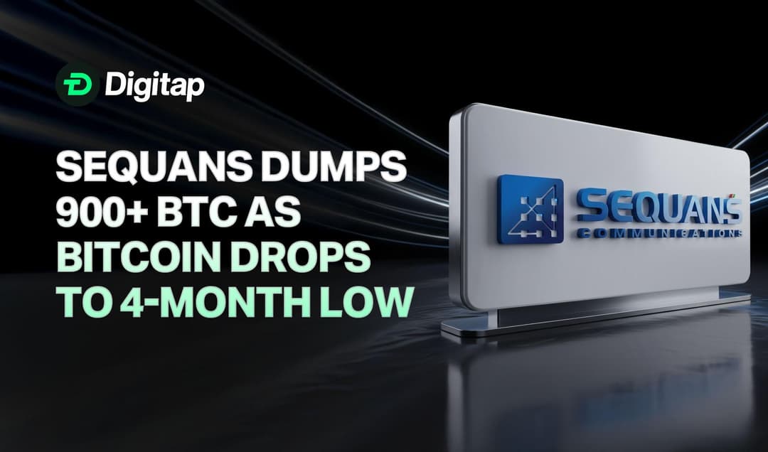 Sequans Dumps Over 900 BTC as Bitcoin Drops to Four-Month Low: Is the Treasury Hype Over?