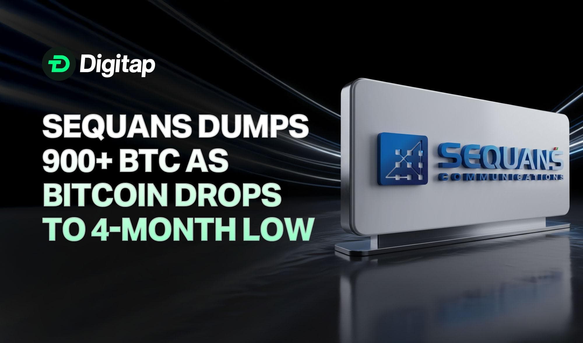 Sequans Dumps Over 900 BTC as Bitcoin Drops to Four-Month Low: Is the Treasury Hype Over?