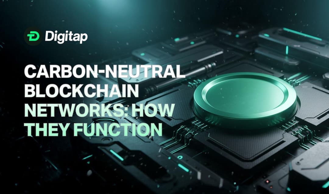 Carbon-Neutral Blockchain Networks: How They Function