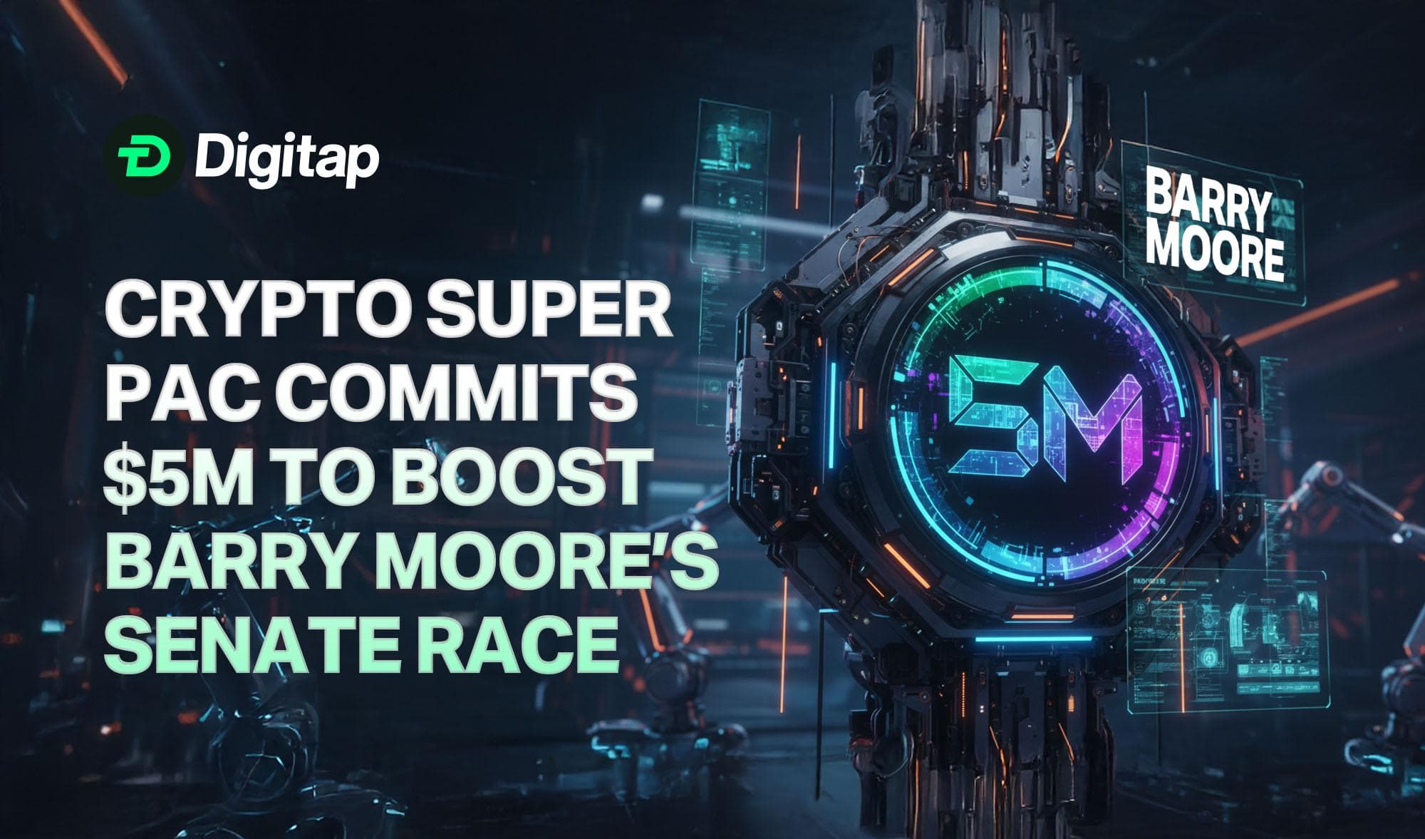 Crypto Super PAC Commits $5M to Boost Barry Moore’s Senate Race