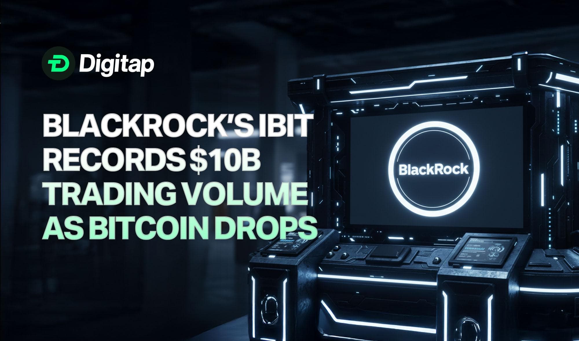 BlackRock’s IBIT Records $10B Trading Volume as Bitcoin Drops