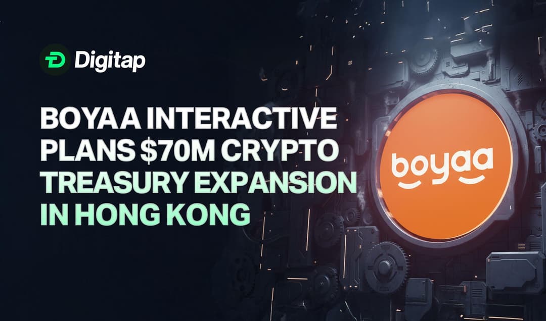 Boyaa Interactive Plans $70M Crypto Treasury Expansion in Hong Kong