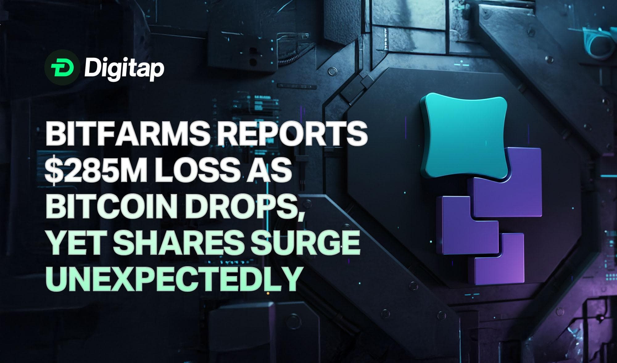 Bitfarms Reports $285M Loss as Bitcoin Drops, Yet Shares Surge Unexpectedly