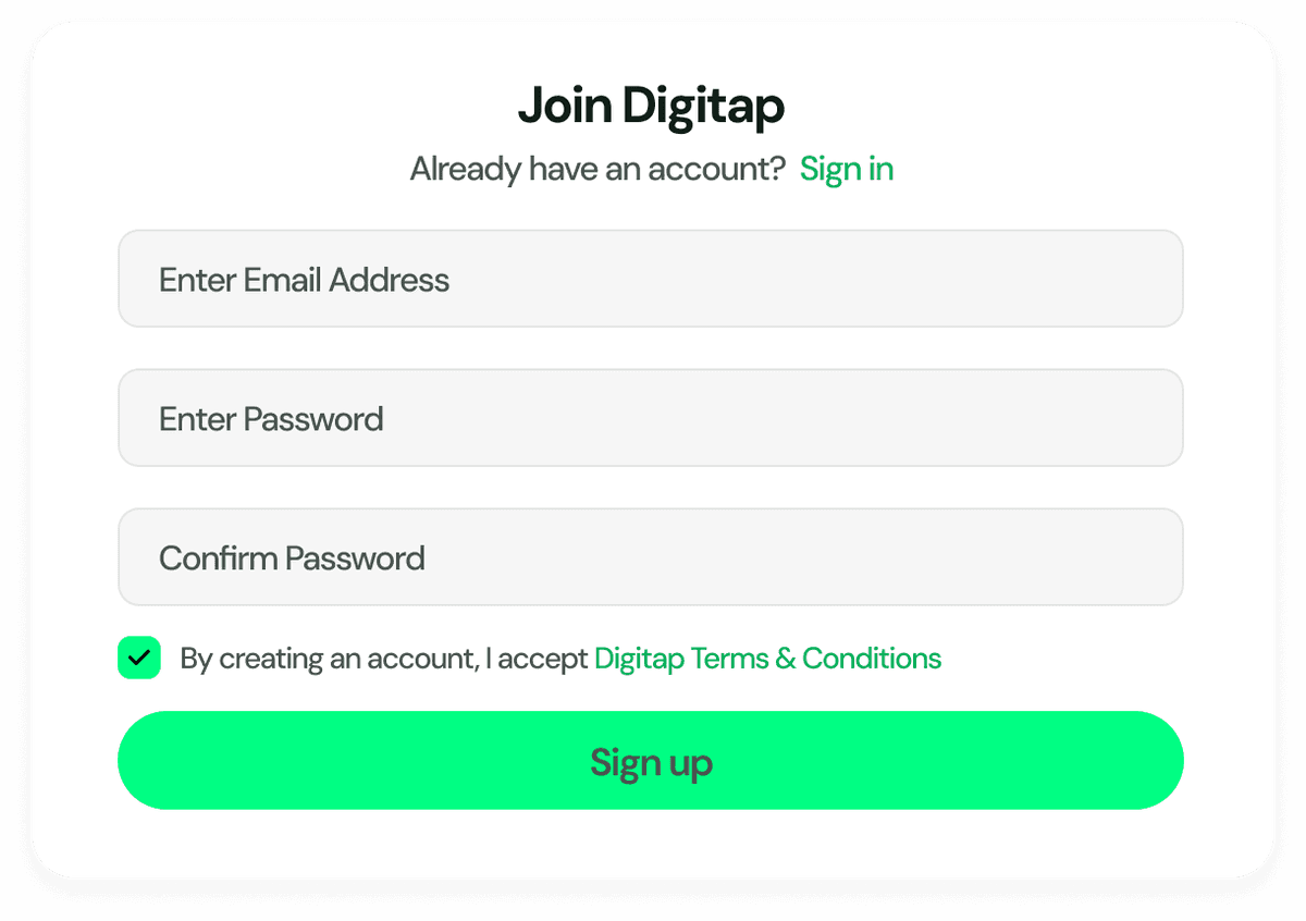 signup