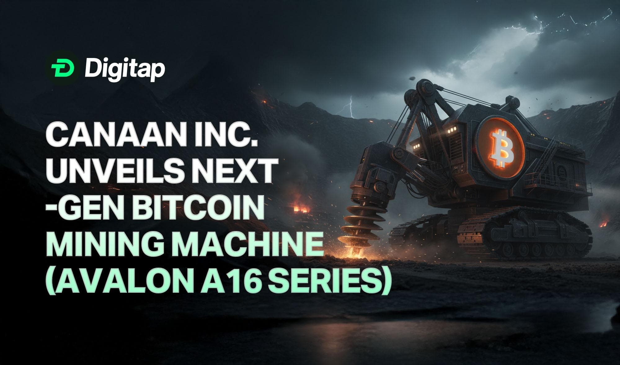 Canaan Unveils Next-Gen Bitcoin Mining Machine Avalon A16 Series