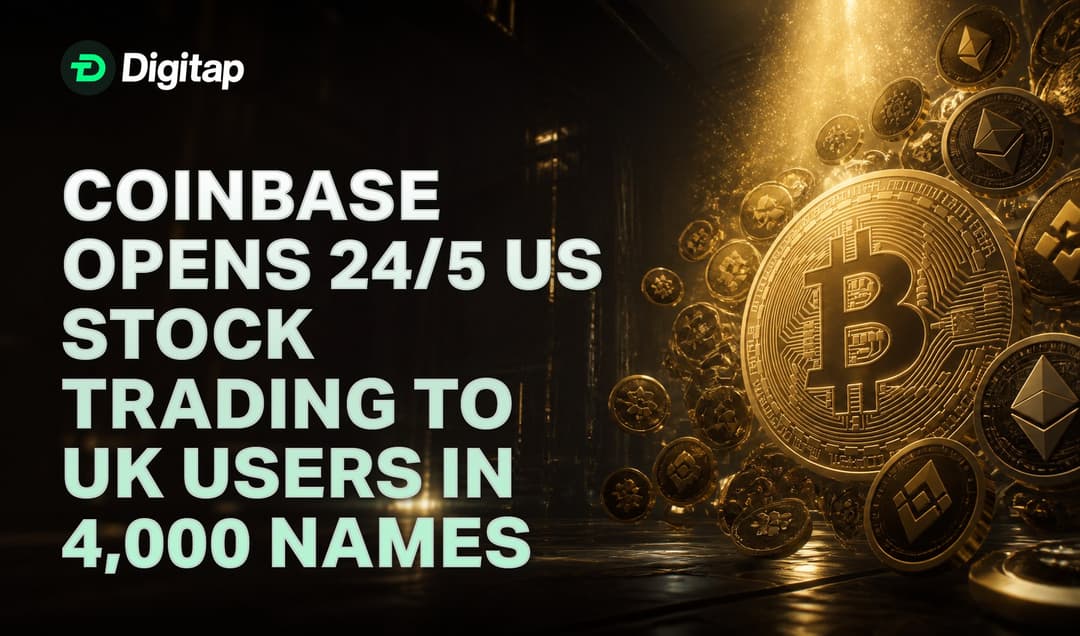 Coinbase Opens 24/5 US Stock Trading to UK Users in 4,000 Names