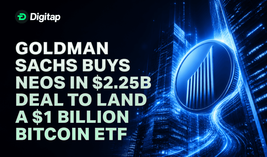 Goldman Sachs Buys NEOS in $2.25B Deal to Land a $1 Billion Bitcoin ETF
