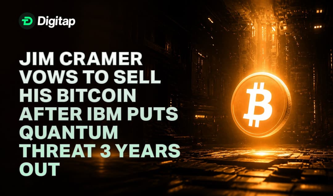 Jim Cramer Vows to Sell His Bitcoin After IBM Puts Quantum Threat 3 Years Out