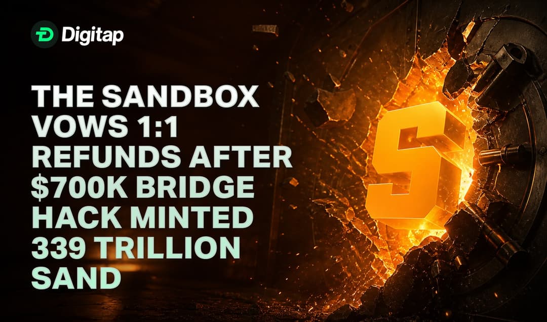 The Sandbox Vows 1:1 Refunds After $700K Bridge Hack Minted 339 Trillion SAND