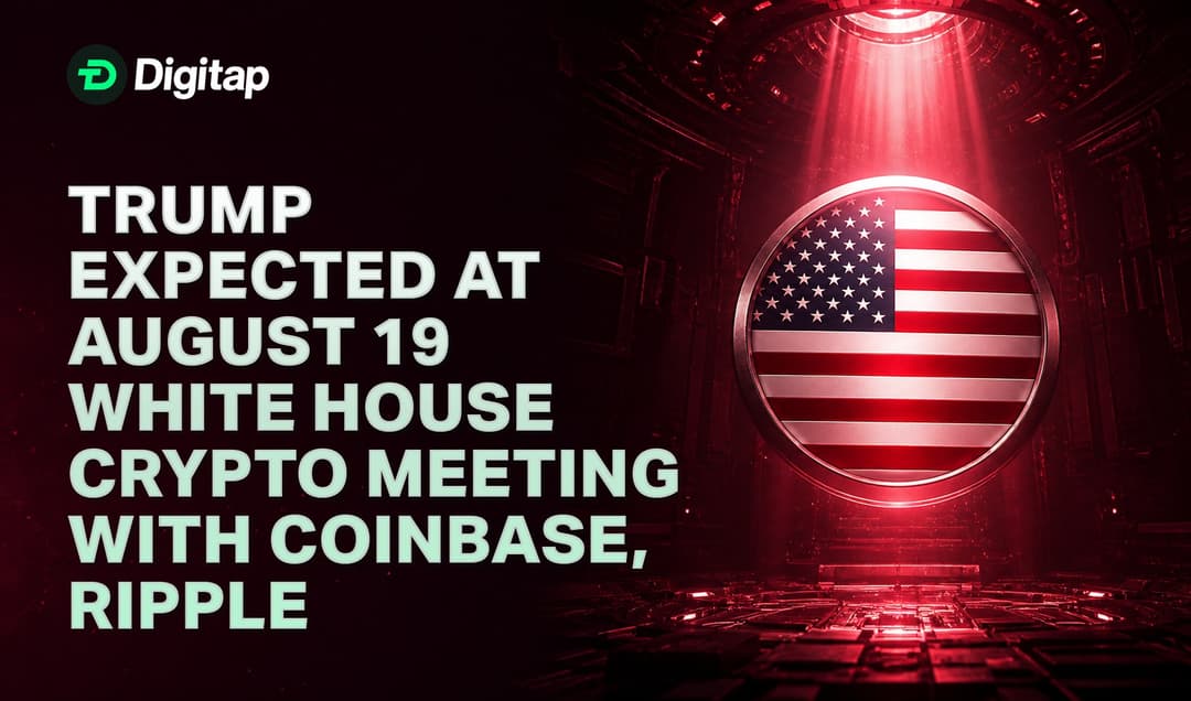 Trump Expected at August 19 White House Crypto Meeting With Coinbase, Ripple