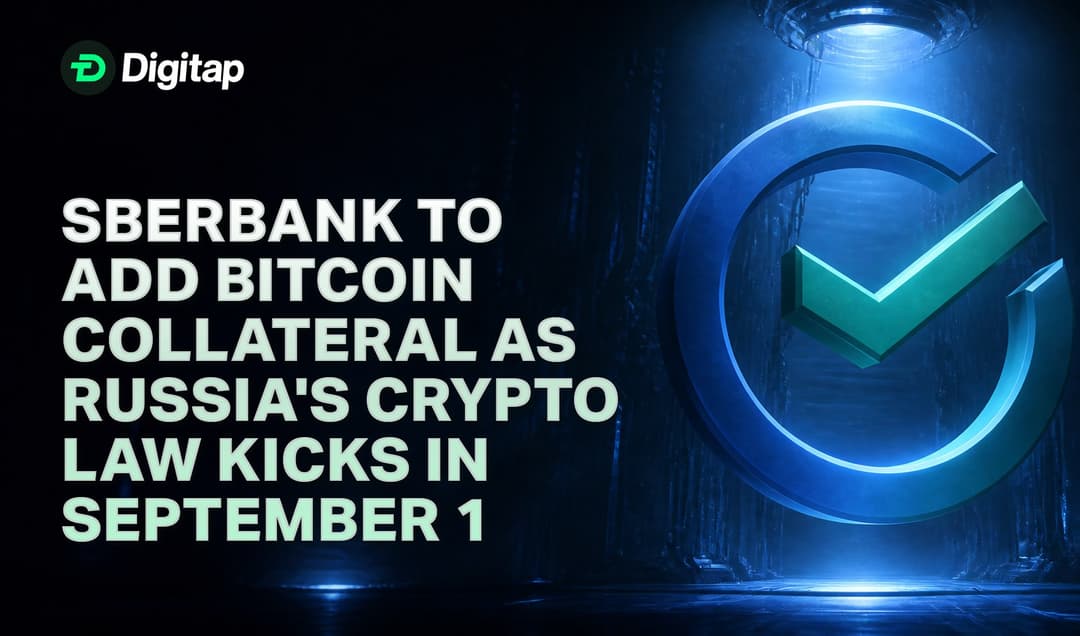 Sberbank to Add Bitcoin Collateral as Russia’s Crypto Law Kicks In September 1