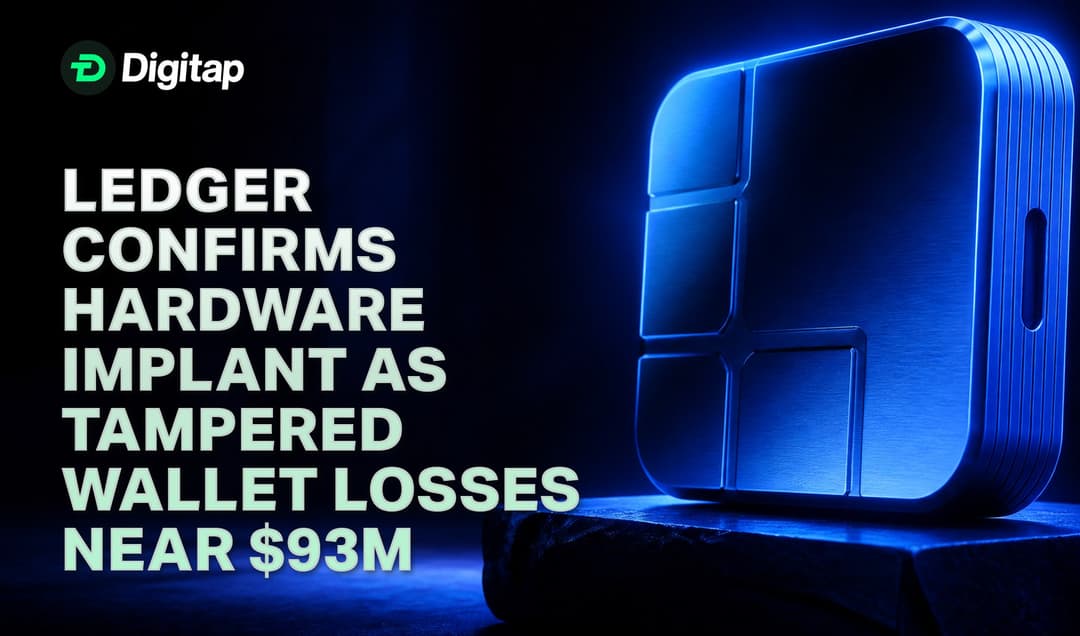 Ledger Confirms Hardware Implant as Tampered Wallet Losses Near $93M