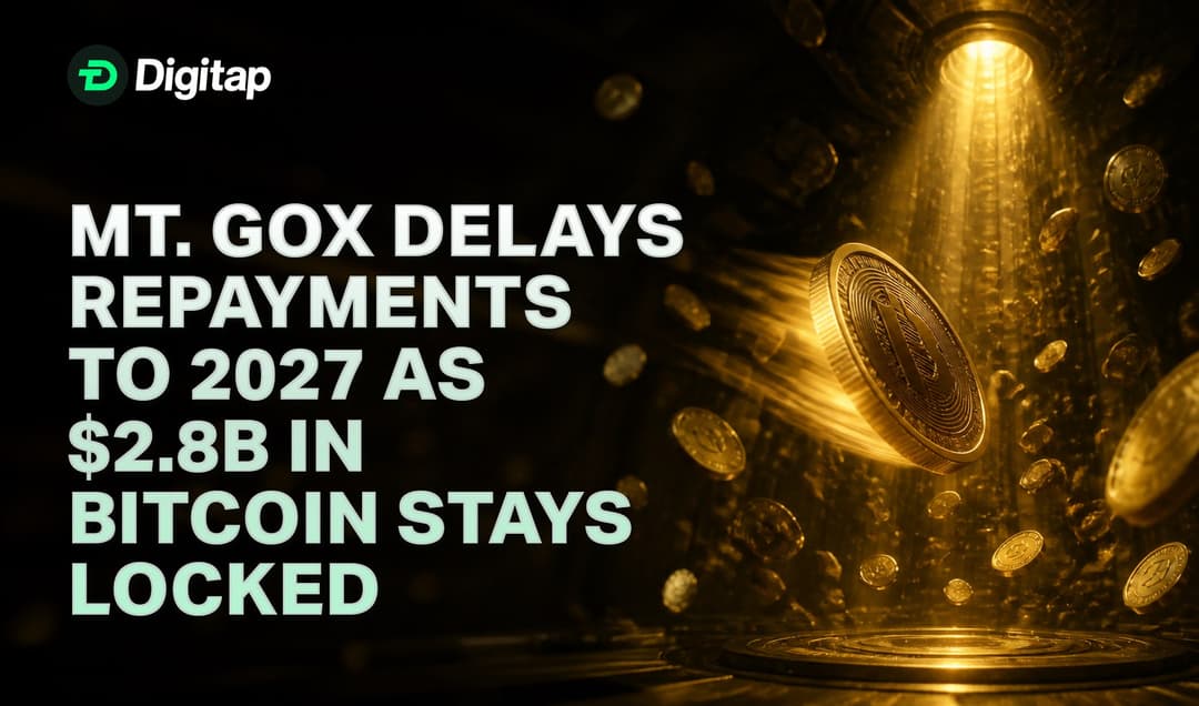 Mt. Gox Delays Repayments to 2027 as $2.8B in Bitcoin Stays Locked