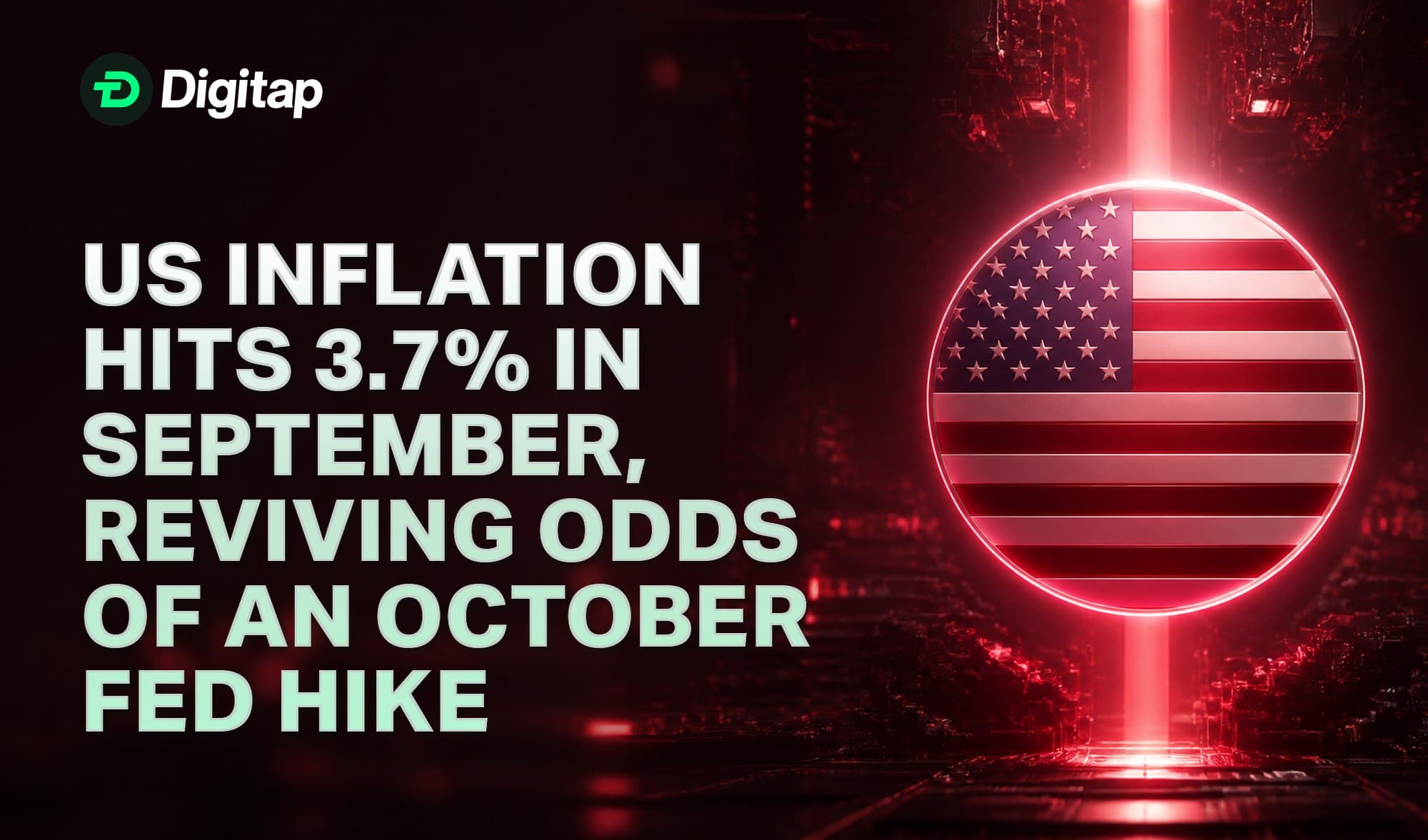US Inflation Hits 3.7% in September, Reviving Odds of an October Fed Hike