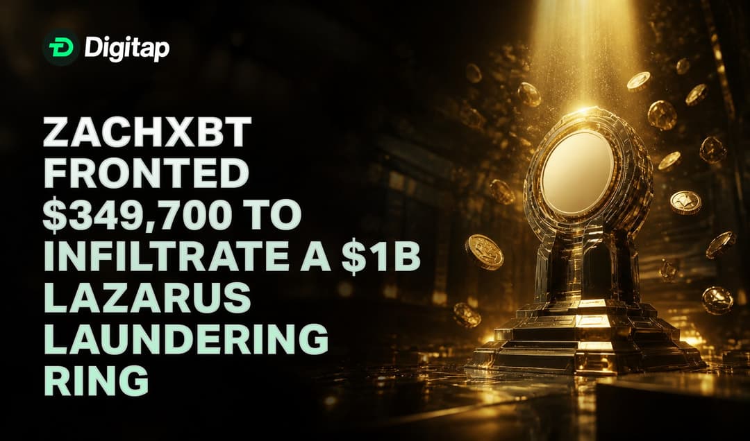 ZachXBT Fronted $349,700 to Infiltrate a $1B Lazarus Laundering Ring